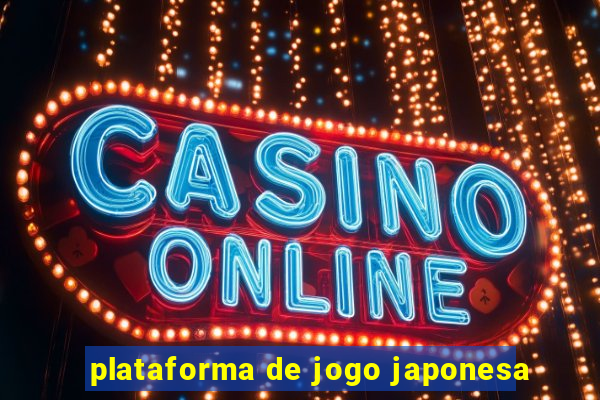 plataforma de jogo japonesa